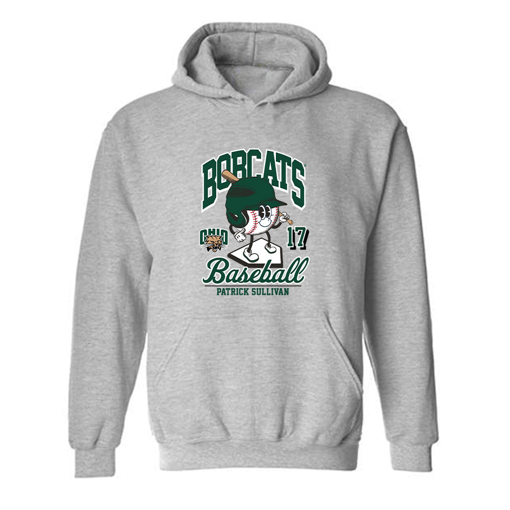 Ohio - NCAA Baseball : Patrick Sullivan - Fashion Shersey Hooded Sweatshirt-0