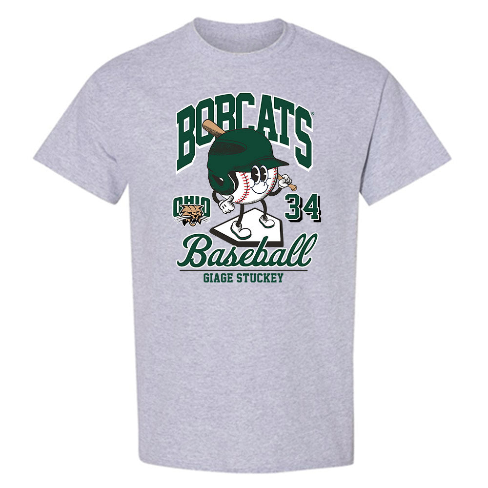Ohio - NCAA Baseball : Giage Stuckey - Fashion Shersey T-Shirt-0