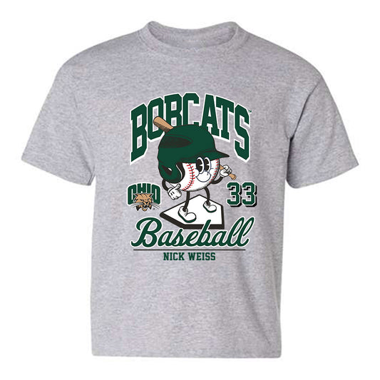 Ohio - NCAA Baseball : Nick Weiss - Fashion Shersey Youth T-Shirt-0