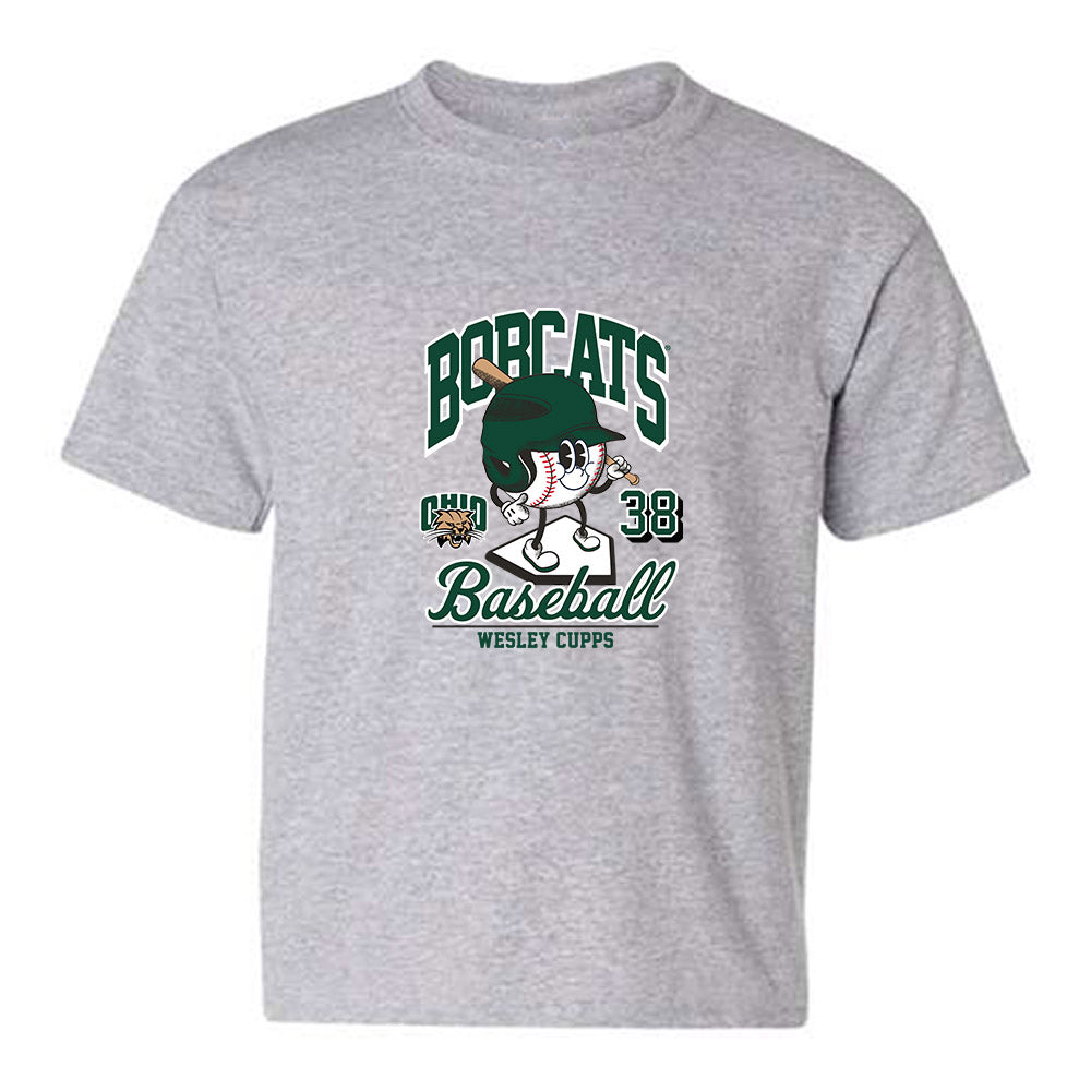 Ohio - NCAA Baseball : Wesley Cupps - Fashion Shersey Youth T-Shirt-0