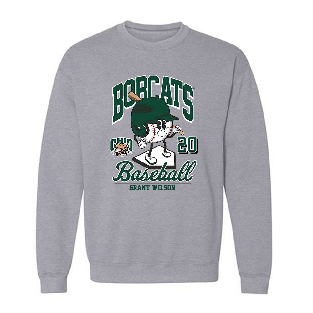 Ohio - NCAA Baseball : Grant Wilson - Fashion Shersey Crewneck Sweatshirt-0