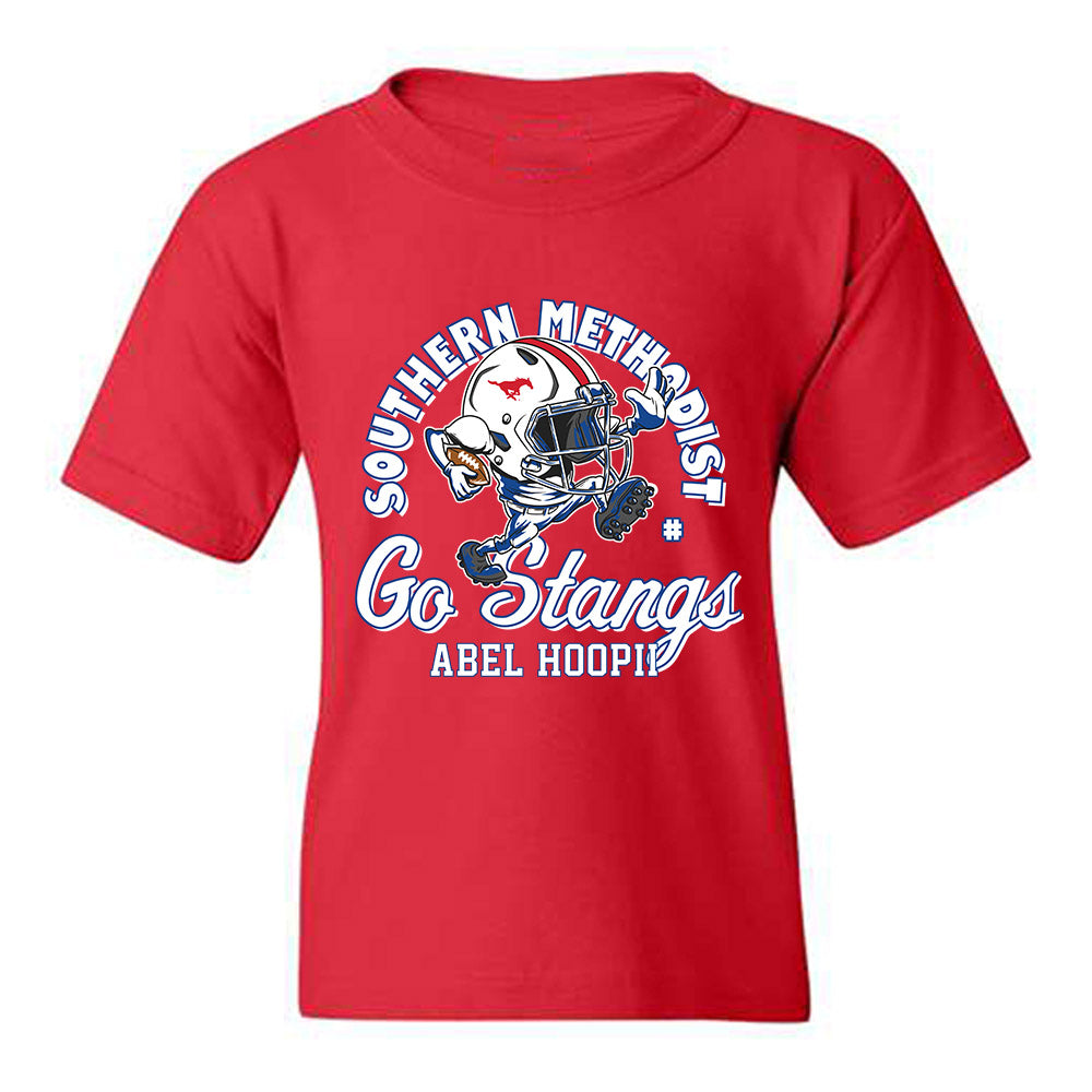 SMU - NCAA Football : Abel Hoopii - Fashion Shersey Youth T-Shirt-0