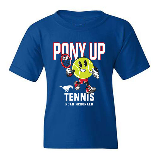 SMU - NCAA Men's Tennis : Noah McDonald - Fashion Shersey Youth T-Shirt-0