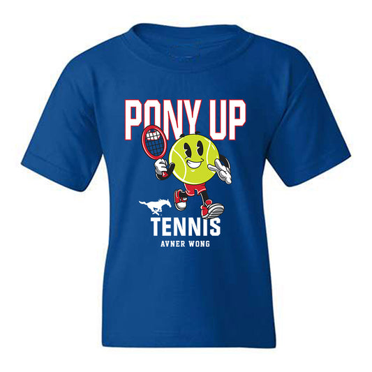 SMU - NCAA Men's Tennis : Avner Wong - Fashion Shersey Youth T-Shirt-0