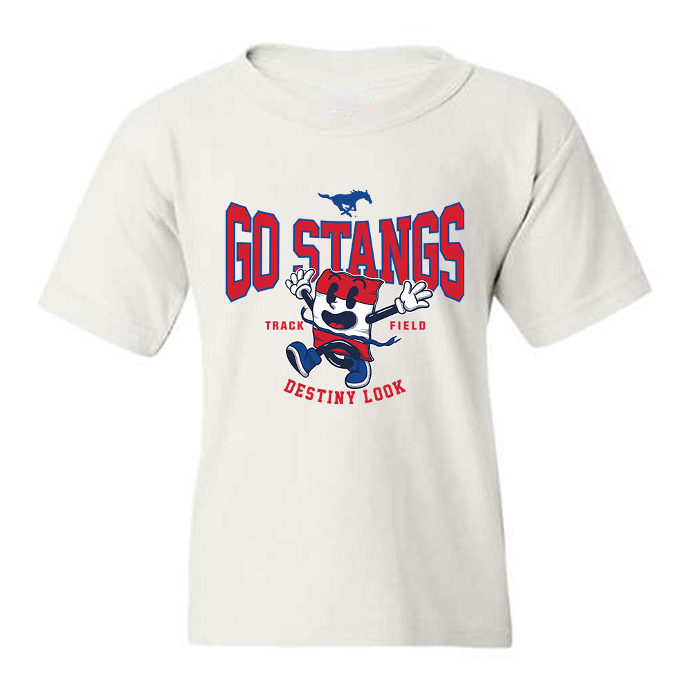 SMU - NCAA Women's Track & Field : Destiny Look - Fashion Shersey Youth T-Shirt-0