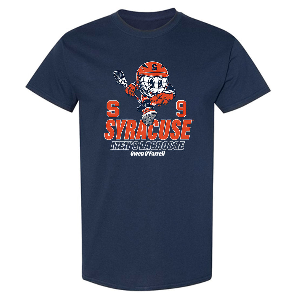 Syracuse - NCAA Men's Lacrosse : Owen O'Farrell - Fashion Shersey T-Shirt-0