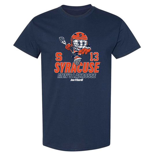 Syracuse - NCAA Men's Lacrosse : Joe Filardi - Fashion Shersey T-Shirt-0