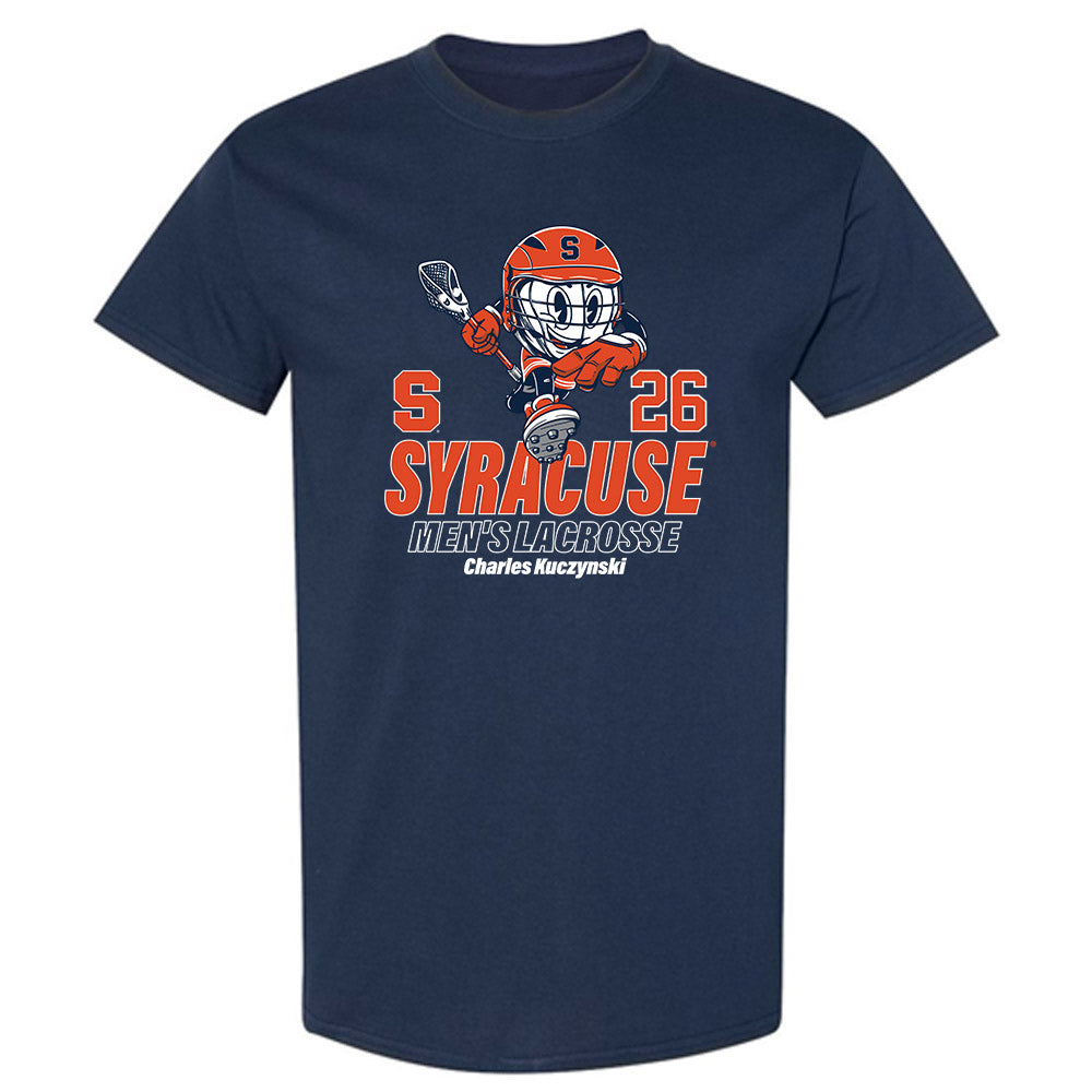 Syracuse - NCAA Men's Lacrosse : Charles Kuczynski - Fashion Shersey T-Shirt-0