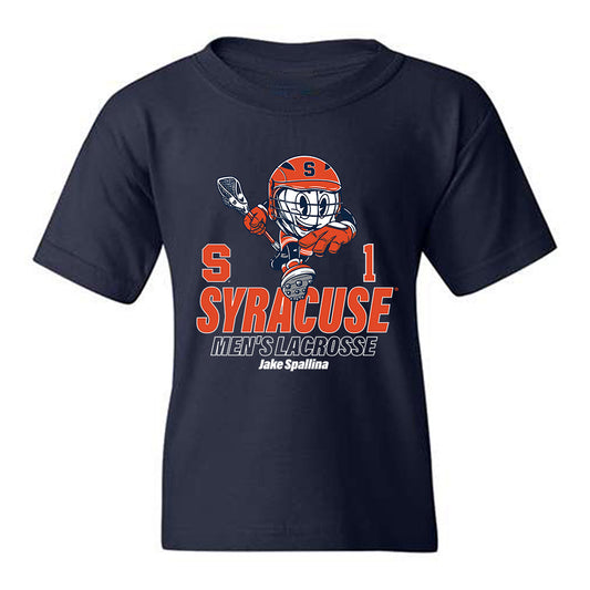 Syracuse - NCAA Men's Lacrosse : Jake Spallina - Fashion Shersey Youth T-Shirt-0