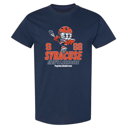 Syracuse - NCAA Men's Lacrosse : Payton Anderson - Fashion Shersey T-Shirt-0