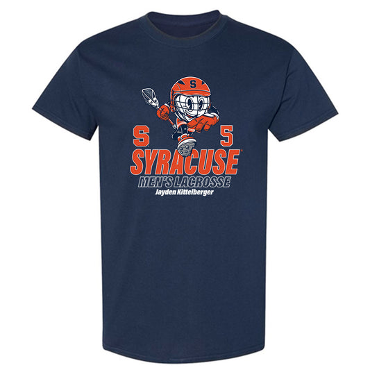 Syracuse - NCAA Men's Lacrosse : Jayden Kittelberger - Fashion Shersey T-Shirt-0