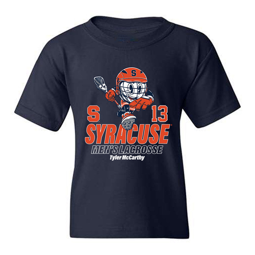 Syracuse - NCAA Men's Lacrosse : Tyler McCarthy - Fashion Shersey Youth T-Shirt-0
