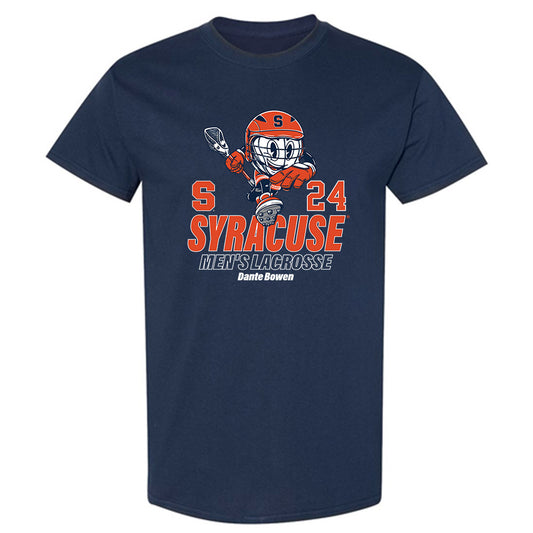 Syracuse - NCAA Men's Lacrosse : Dante Bowen - Fashion Shersey T-Shirt-0
