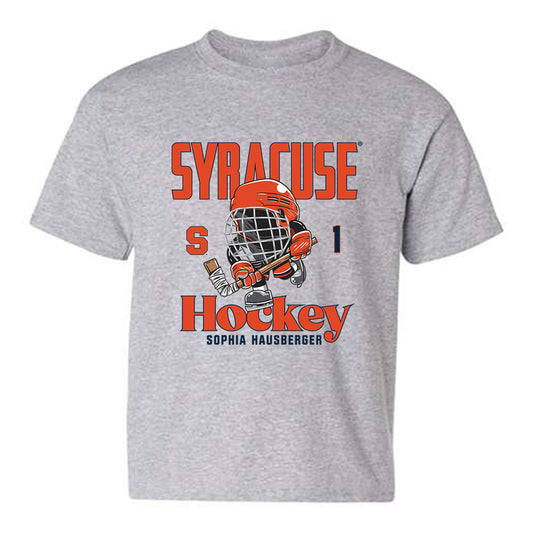 Syracuse - NCAA Women's Ice Hockey : Sophia Hausberger - Fashion Shersey Youth T-Shirt-0