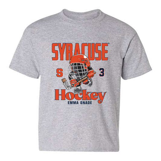 Syracuse - NCAA Women's Ice Hockey : Emma Gnade - Fashion Shersey Youth T-Shirt-0