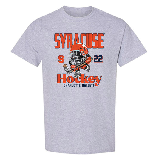 Syracuse - NCAA Women's Ice Hockey : Charlotte Hallett - Fashion Shersey T-Shirt-0