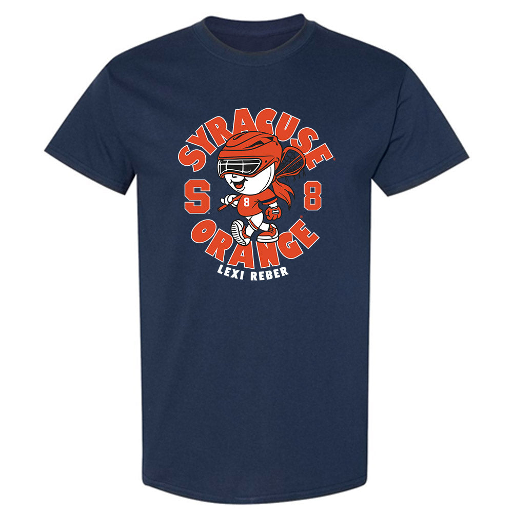 Syracuse - NCAA Women's Lacrosse : Lexi Reber - Fashion Shersey T-Shirt-0