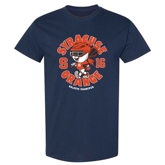 Syracuse - NCAA Women's Lacrosse : Colette Vandiver - Fashion Shersey T-Shirt-0