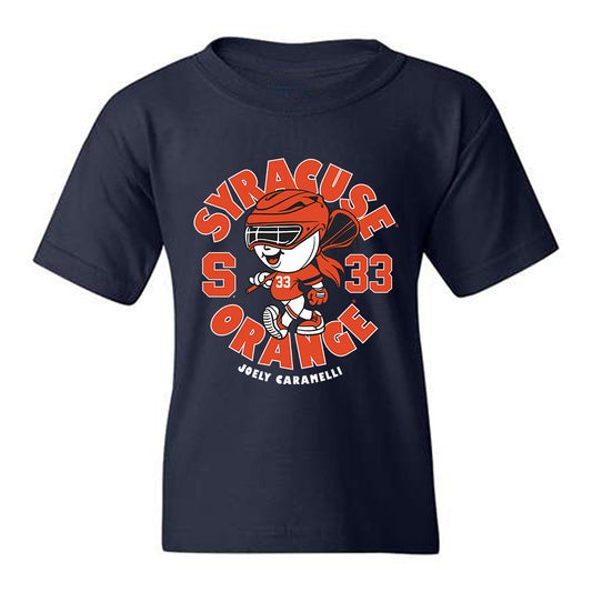 Syracuse - NCAA Women's Lacrosse : Joely Caramelli - Fashion Shersey Youth T-Shirt-0