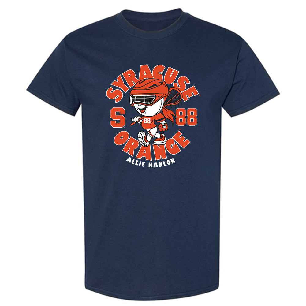 Syracuse - NCAA Women's Lacrosse : Allie Hanlon - Fashion Shersey T-Shirt-0