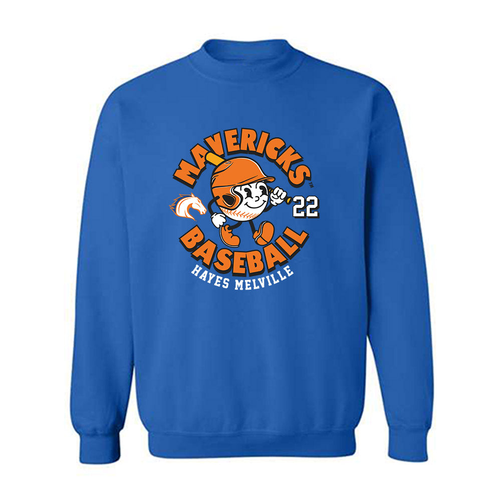 Texas Arlington - NCAA Baseball : Hayes Melville - Crewneck Sweatshirt-0