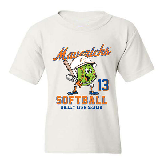 Texas Arlington - NCAA Softball : Hailey Lynn Sralik - Fashion Shersey Youth T-Shirt-0
