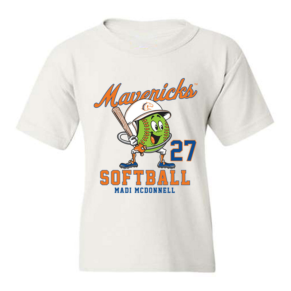 Texas Arlington - NCAA Softball : Madi McDonnell - Fashion Shersey Youth T-Shirt-0