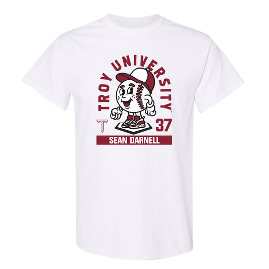 Troy - NCAA Baseball : Sean Darnell - Fashion Shersey T-Shirt-0