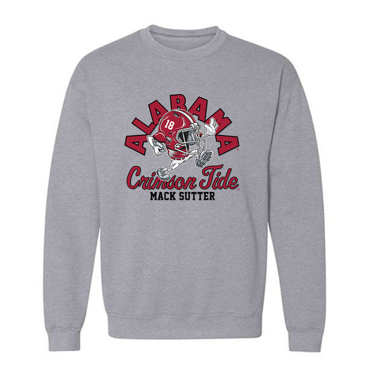 Alabama - NCAA Football : Mack Sutter - Crewneck Sweatshirt-0