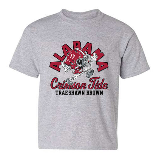 Alabama - NCAA Football : Trae'shawn Brown - Youth T-Shirt-0