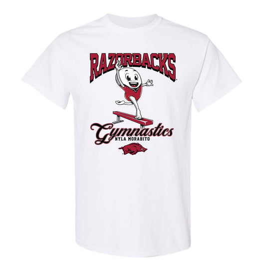 Arkansas - NCAA Women's Gymnastics : Nyla Morabito - Fashion Shersey T-Shirt-0