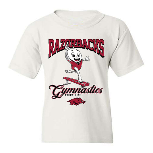 Arkansas - NCAA Women's Gymnastics : Avery King - Fashion Shersey Youth T-Shirt-0