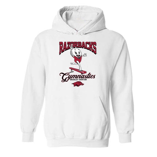 Arkansas - NCAA Women's Gymnastics : Bradley Burton - Fashion Shersey Hooded Sweatshirt-0