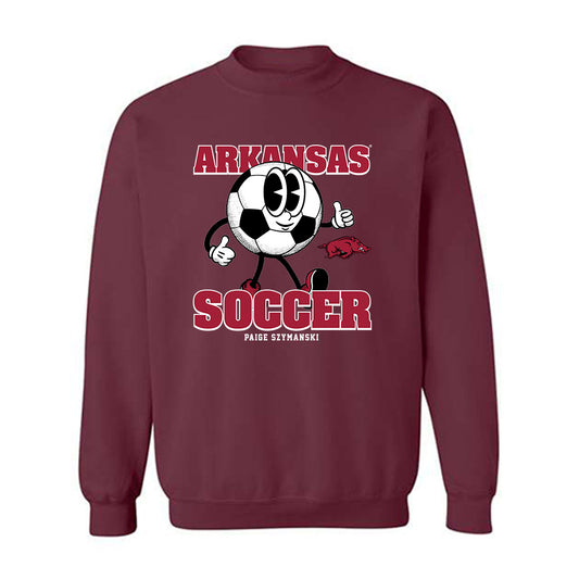 Arkansas - NCAA Women's Soccer : Paige Szymanski - Fashion Shersey Crewneck Sweatshirt-0