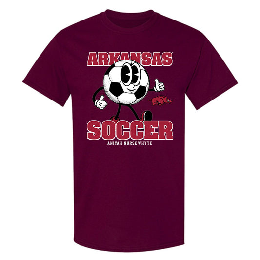 Arkansas - NCAA Women's Soccer : Aniyah Nurse-Whyte - Fashion Shersey T-Shirt-0