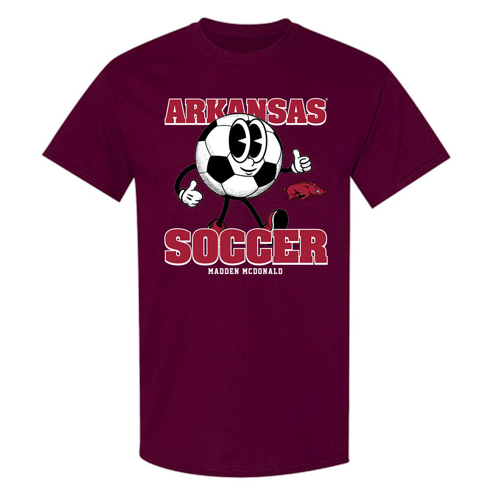 Arkansas - NCAA Women's Soccer : Madden McDonald - Fashion Shersey T-Shirt-0