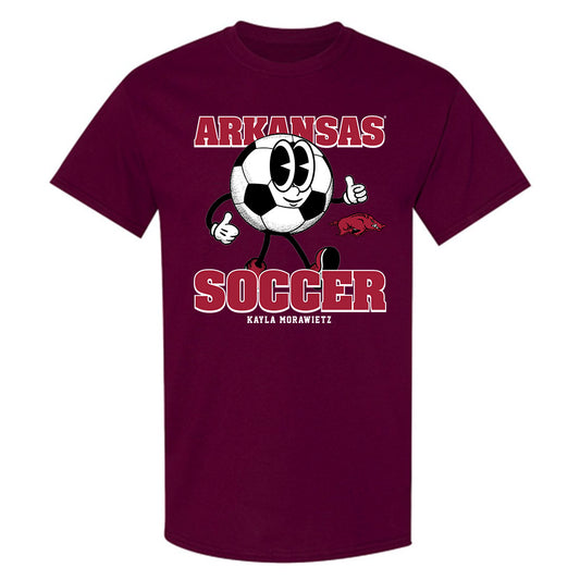 Arkansas - NCAA Women's Soccer : Kayla Morawietz - Fashion Shersey T-Shirt-0