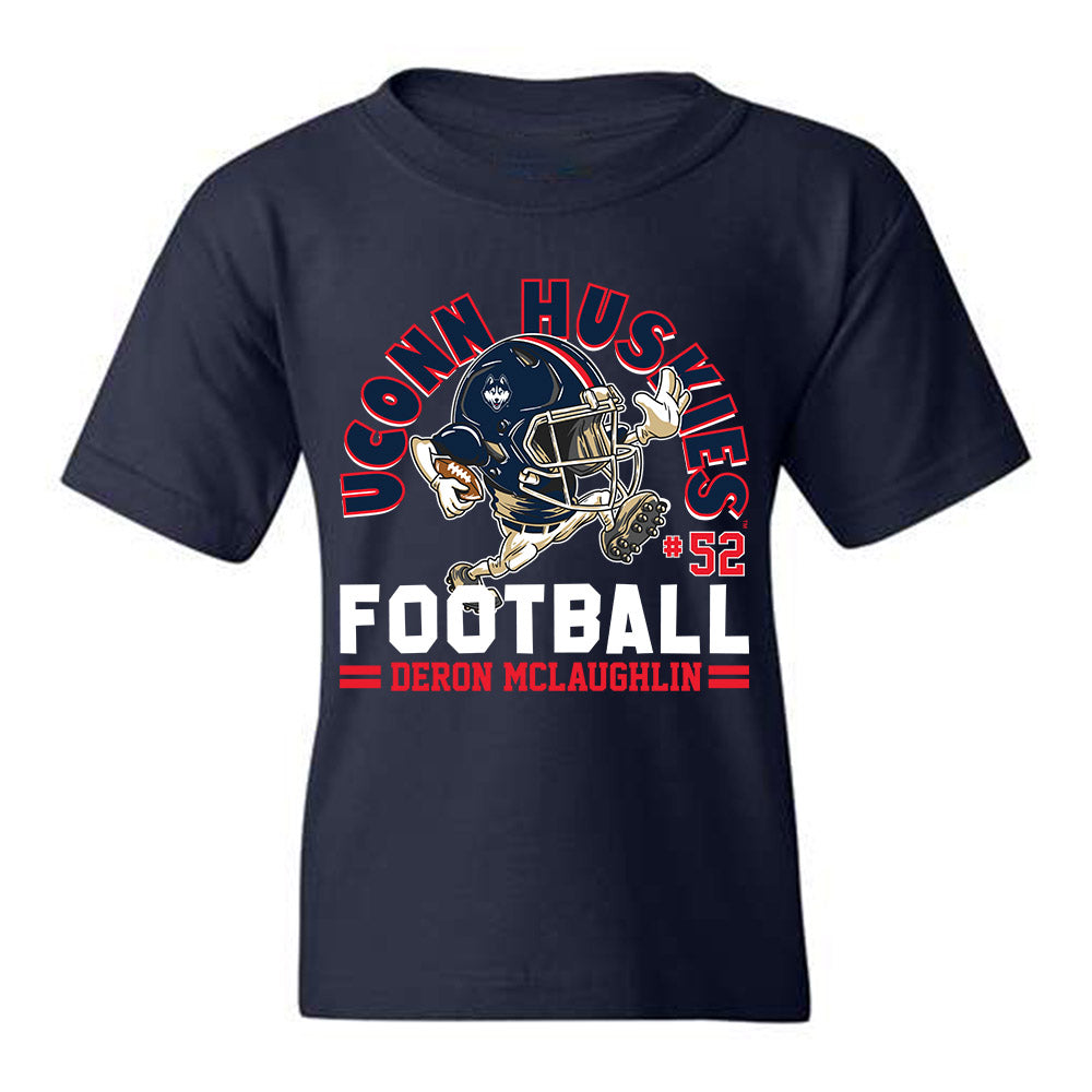 UConn - NCAA Football : Deron McLaughlin - Youth T-Shirt