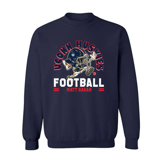 UConn - NCAA Football : Matt Ragan - Fashion Shersey Crewneck Sweatshirt-0