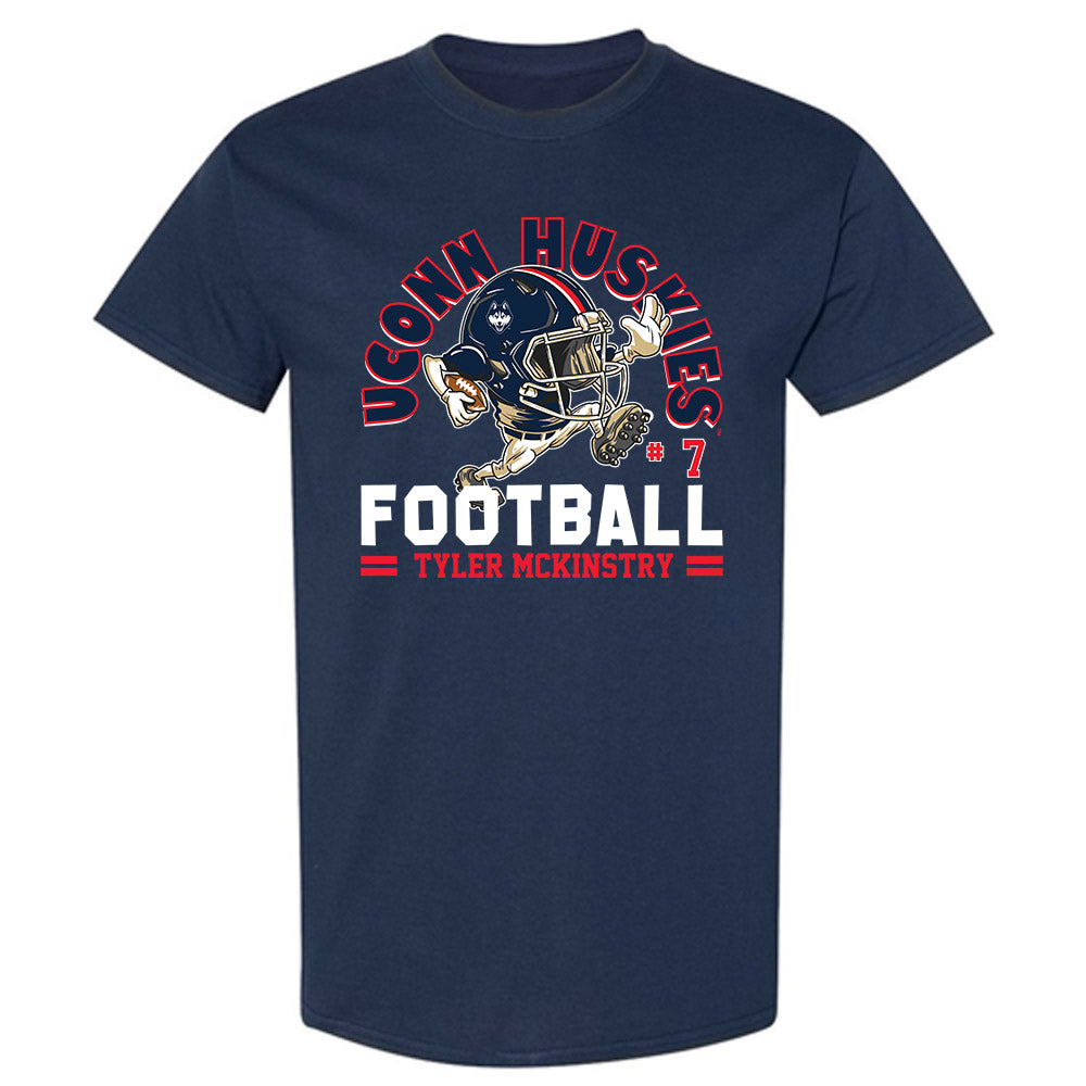 UConn - NCAA Football : Tyler McKinstry - Fashion Shersey T-Shirt-0