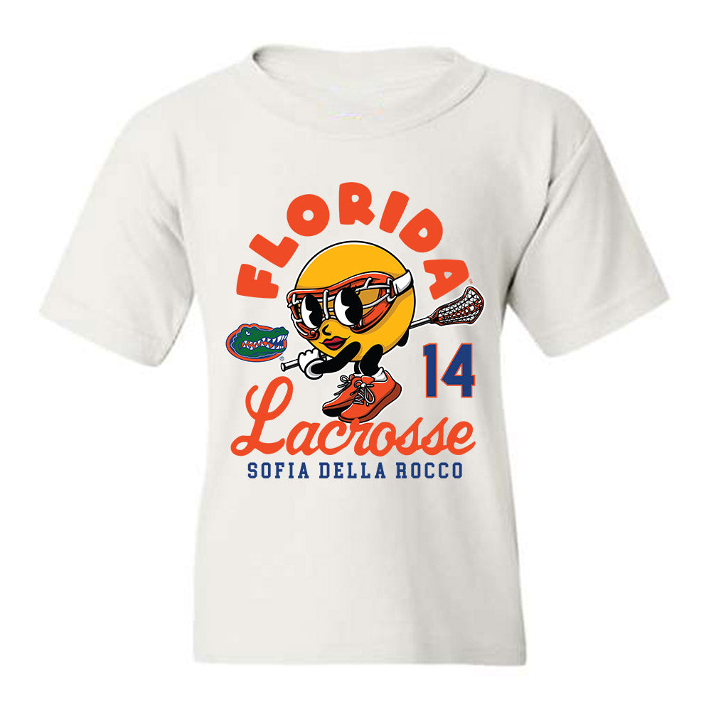 Florida - NCAA Women's Lacrosse : Sofia Della Rocco - Fashion Shersey Youth T-Shirt