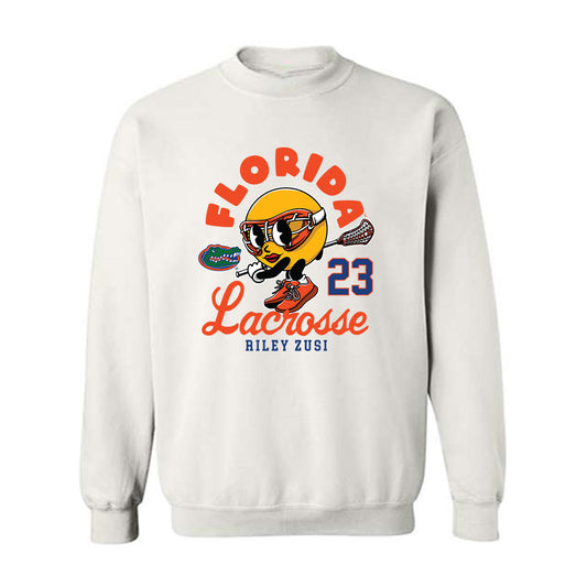 Florida - NCAA Women's Lacrosse : Riley Zusi - Fashion Shersey Crewneck Sweatshirt