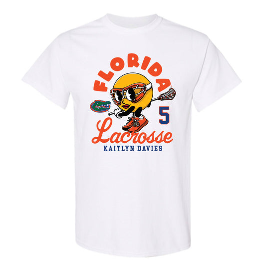 Florida - NCAA Women's Lacrosse : Kaitlyn Davies - Fashion Shersey T-Shirt-0