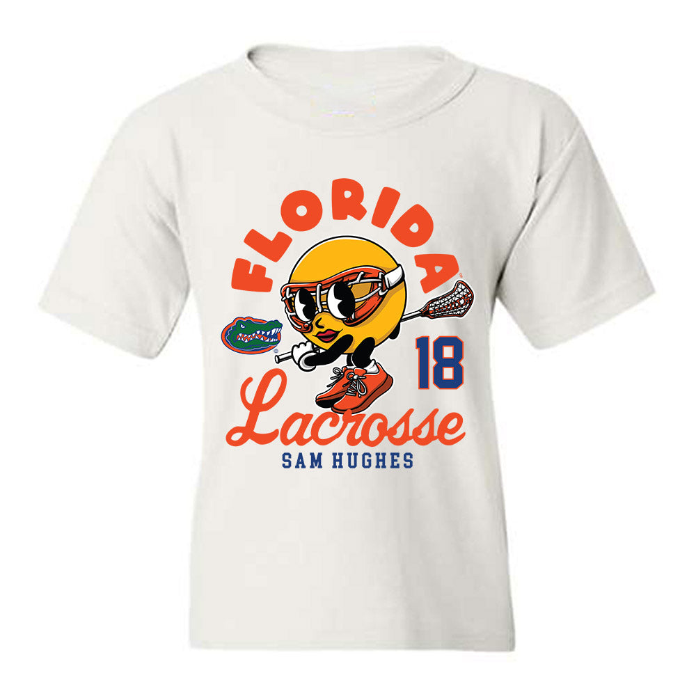 Florida - NCAA Women's Lacrosse : Sam Hughes - Fashion Shersey Youth T-Shirt-0