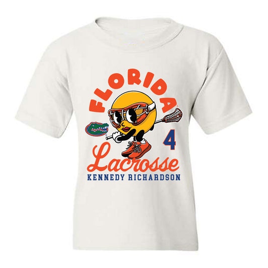 Florida - NCAA Women's Lacrosse : Kennedy Richardson - Fashion Shersey Youth T-Shirt-0