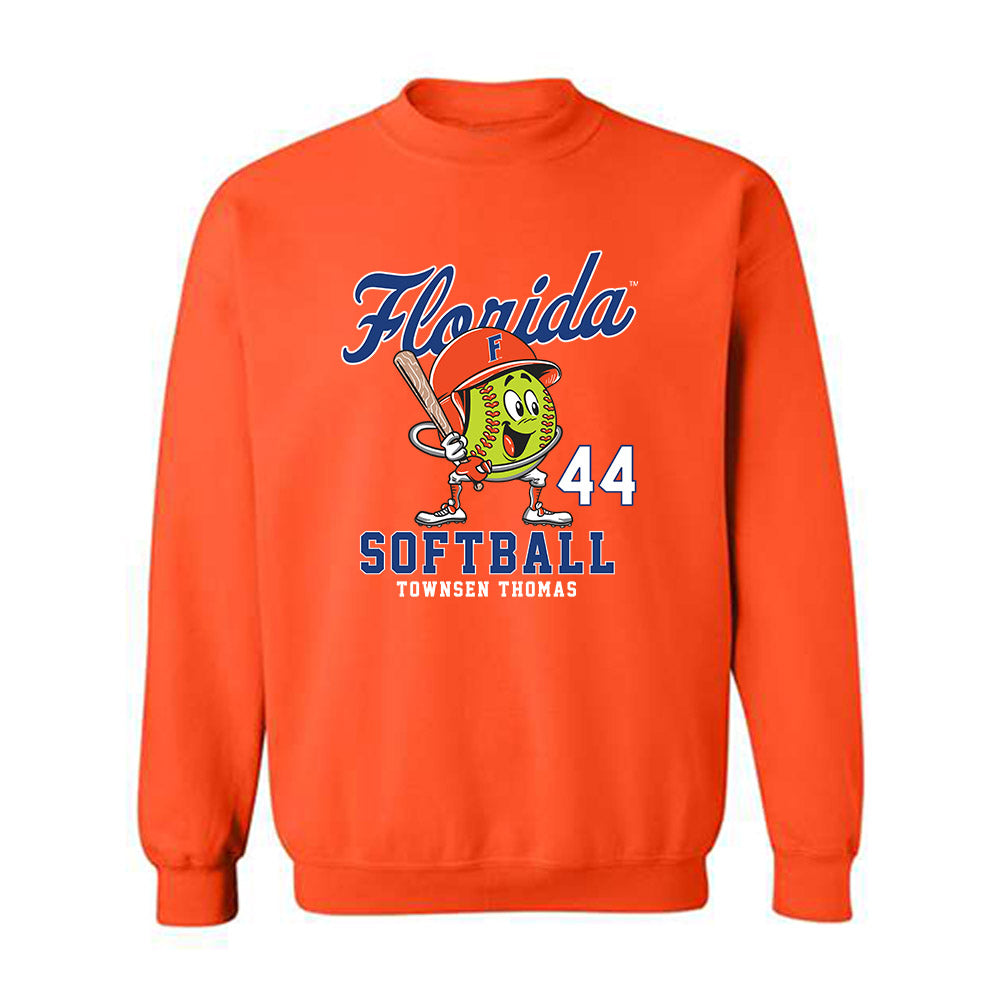 Florida - NCAA Softball : Townsen Thomas - Fashion Shersey Crewneck Sweatshirt-0