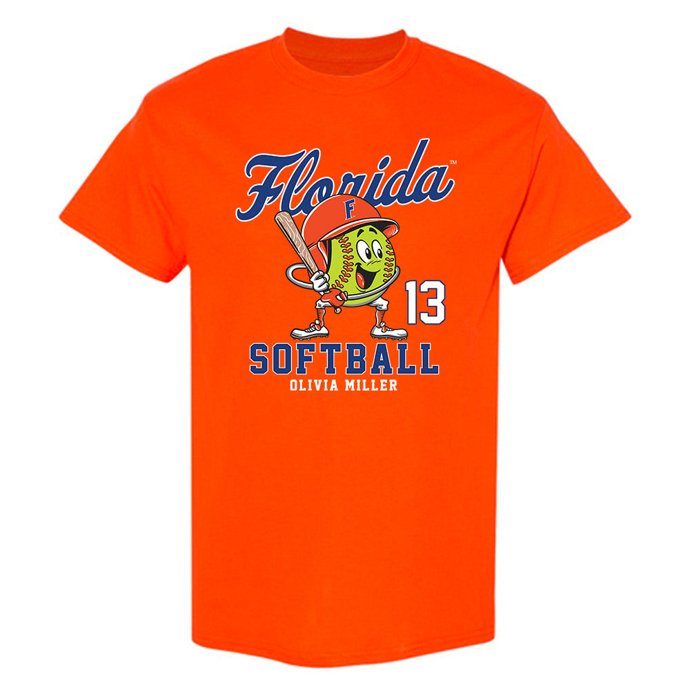 Florida - NCAA Softball : Olivia Miller - Fashion Shersey T-Shirt-0