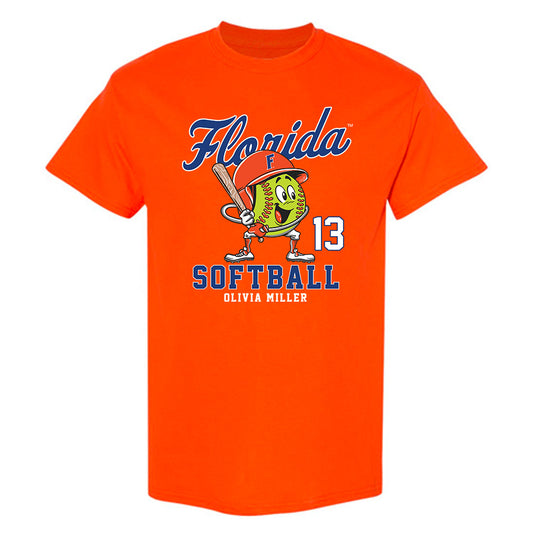 Florida - NCAA Softball : Olivia Miller - Fashion Shersey T-Shirt-0