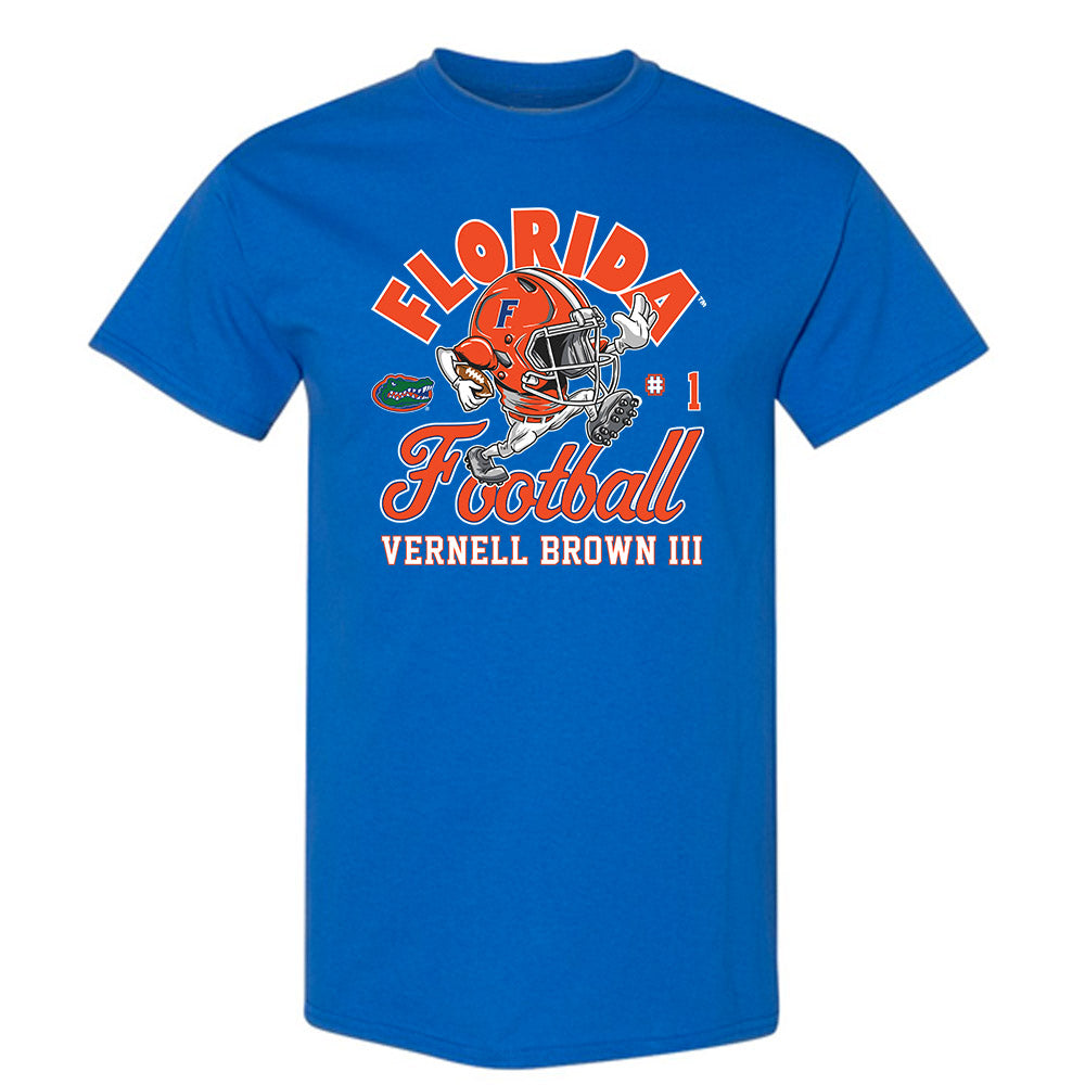 Florida - NCAA Football : Vernell Brown III - Fashion Shersey T-Shirt-0