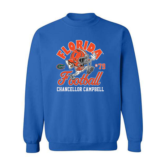 Florida - NCAA Football : Chancellor Campbell - Fashion Shersey Crewneck Sweatshirt-0
